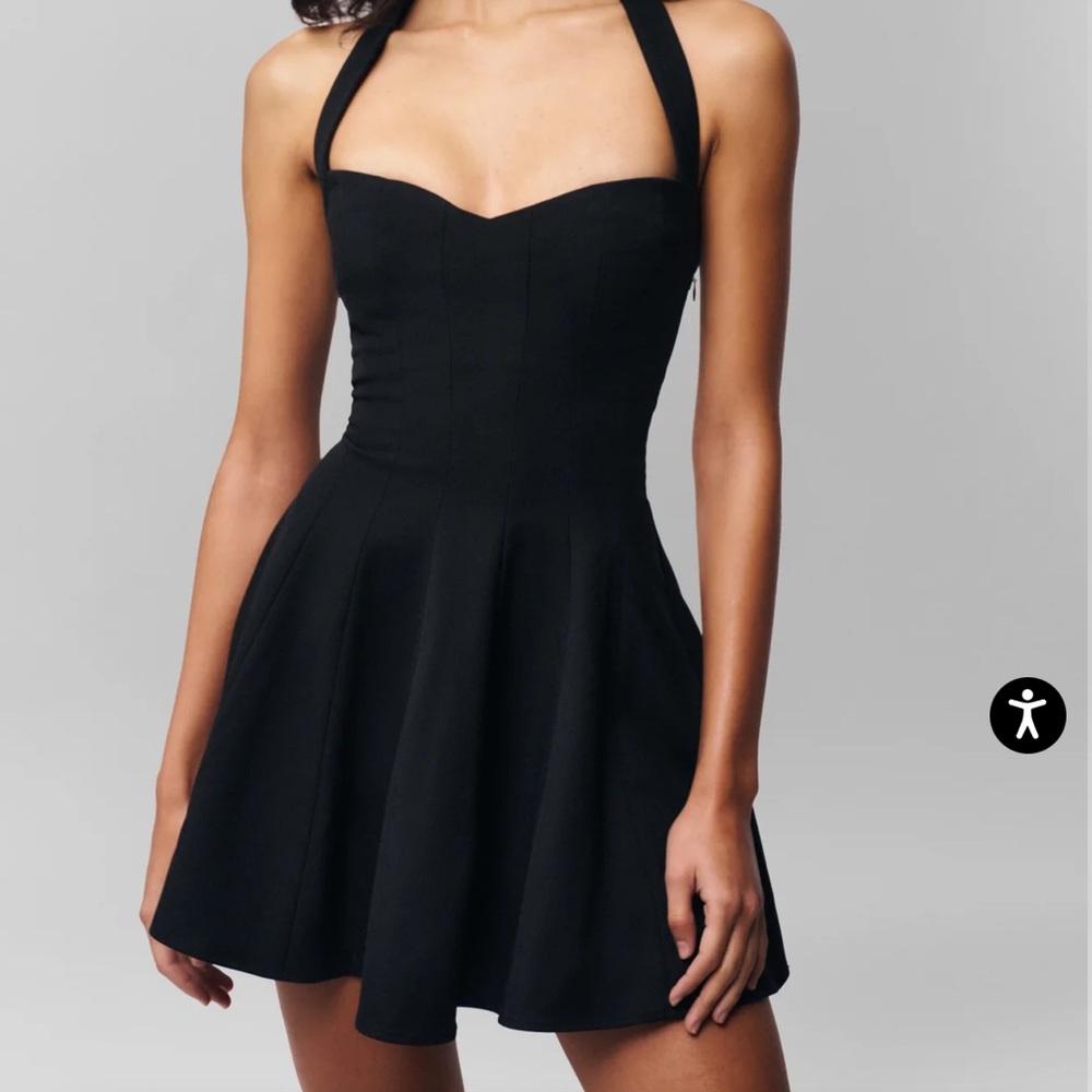 Danielle Guizio Black Mini Dress